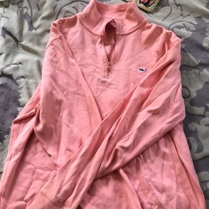 Baby pink Vineyard Vines pullover like new